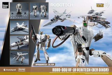 Robotech Action Figure ROBO-DOU VF-1A Veritech (Ben Dixon) 20 cm [17]