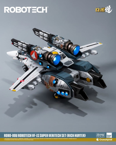 Robotech Robo-Dou Action Figure VF-1S Super Veritech Set (Rick Hunter) 20 cm [10]