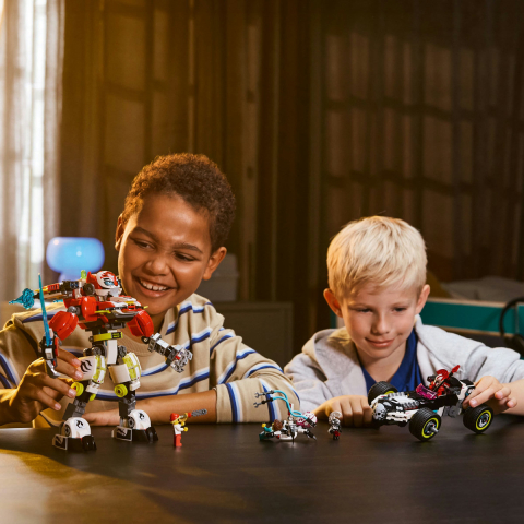 LEGO DREAMZzz Robotul Tigru al lui Cooper si Masina Hot Rod a lui Zero 71497 [6]