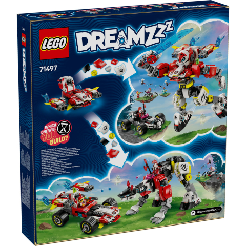LEGO DREAMZzz Robotul Tigru al lui Cooper si Masina Hot Rod a lui Zero 71497 [2]