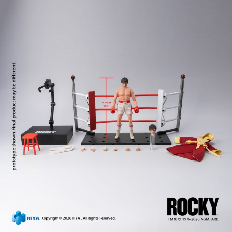Jucarii - Rocky I Exquisite Super Action Figure 1/12 Rocky 16 cm