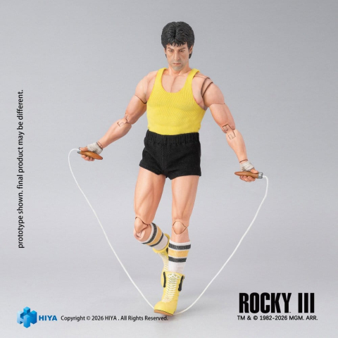 Jucarii - Rocky III Exquisite Super Action Figure 1/12 Rocky Boxer Version 16 cm
