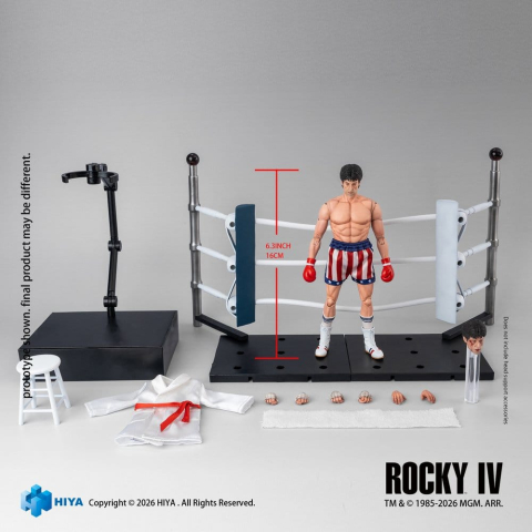 Rocky IV Exquisite Super Series Action Figure 1/12 Rocky Boxer Version 16 cm [3]