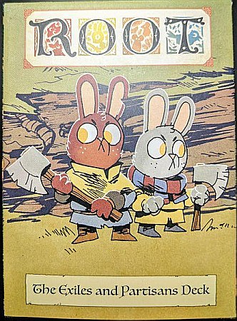 Extensii card games - Root: The Exiles and Partisans Deck