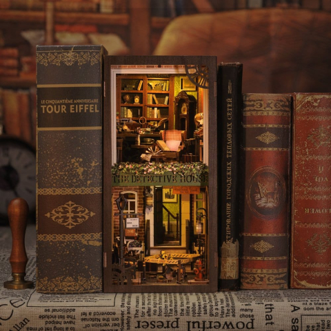 Rose Detective Agency - DIY Book Nook Kit cu LED [1]