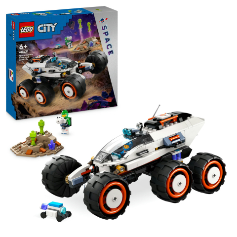 Lego City - LEGO City Rover de explorare spatiala si viata extraterestra 60431