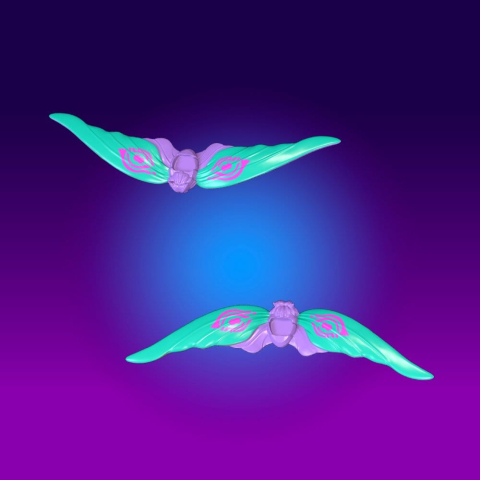 Rover Robin Plastic Model Kit Shoots Down Mothman [2]