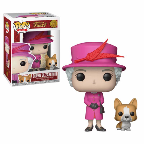 PRECOMENZI - Royal Family POP! Vinyl Figure Queen Elizabeth II 9 cm