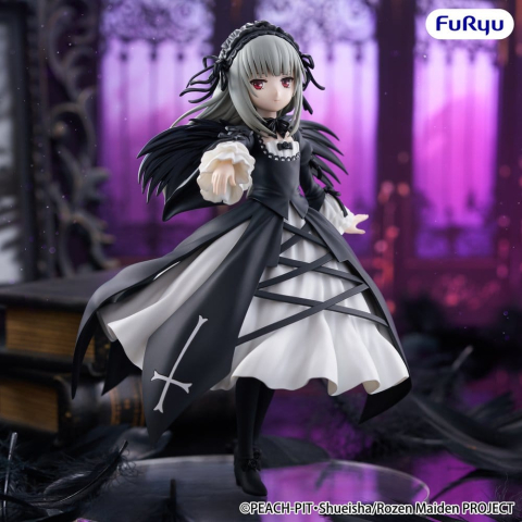 Manga & Anime - Rozen Maiden Trio-Try-iT PVC Statue Suigintou 18 cm