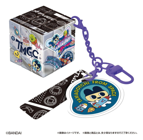 Rubik's ID Keychains Tamagotchi Blind Box Display (6) [3]