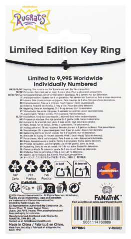 Rugrats Limited Edition 35th Anniversary Keyring [1]
