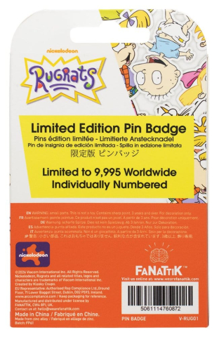 PRECOMENZI - Rugrats Pin Badge Limited Edition 35th Anniversary