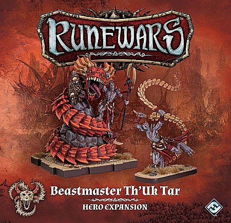 Extensii boardgames - Runewars Miniatures Game: Beastmaster ThUk Tar – Hero Expansion