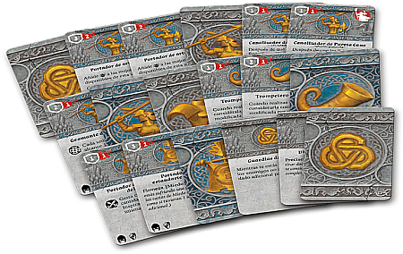 Runewars Miniatures Game: Daqan Infantry Command – Unit Upgrade Expansion [2]