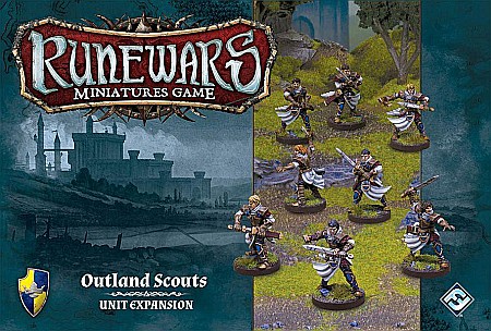 Extensii boardgames - Runewars Miniatures Game: Outland Scouts – Unit Expansion