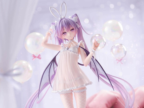 rurudo Original Character PVC Figure 1/7 Eve Usamimi Lingerie Ver. 27 cm (re-run) [2]
