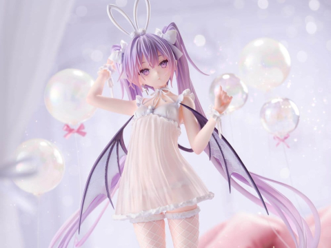 rurudo Original Character PVC Figure 1/7 Eve Usamimi Lingerie Ver. 27 cm (re-run) [3]
