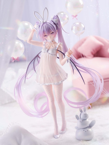 rurudo Original Character PVC Figure 1/7 Eve Usamimi Lingerie Ver. 27 cm (re-run) [4]