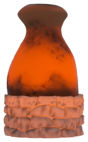 Rust Nightlight Furnace 13 cm [2]