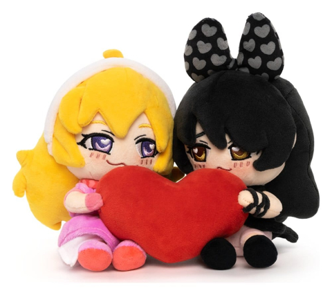 Jucarii - RWBY Plush Figures 2-Pack Valentine´s Yang & Blake 15 cm