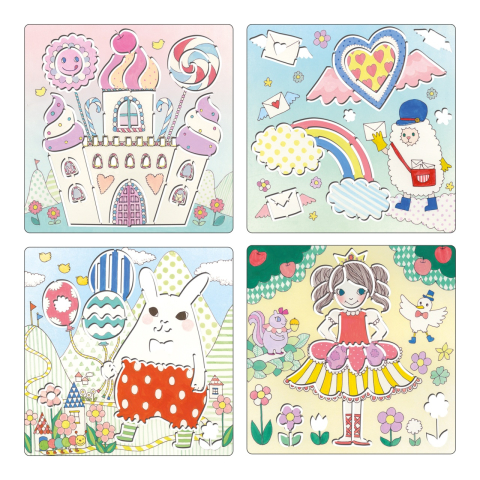 Sabloane O lume magica, Djeco [2]