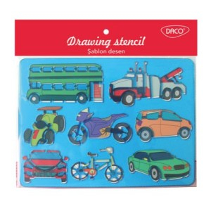 Rechizite, Creativitate, Hobby - SABLON DESEN TRANSPORT DACO SB002T