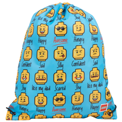 Ghiozdane si rechizite - Sac de Sport LEGO Minifigurine 10L
