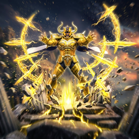 Saint Seiya Art Scale Statue 1/10 Taurus Aldebaran 30 cm [11]