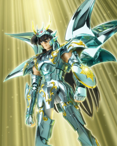 Jucarii - Saint Seiya Saint Cloth Myth EX Action Figure Dragon Shiryu God Cloth 18 cm