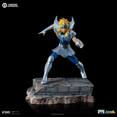 PRECOMENZI - Saint Seiya Scale Statue 1/10 Cygnus Hyoga 19 cm