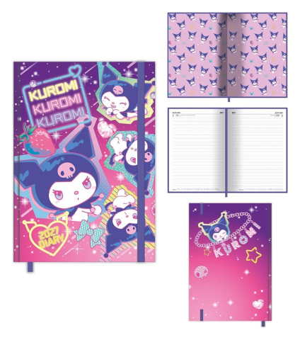 Casa si Cadouri - Sanrio A5 DTP Diary 2027 Kuromi
