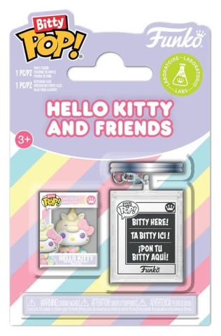 Sanrio Bitty POP! & Accessory Vinyl Figure 2-Pack Hello Kitty w/KCHN 2 cm [3]