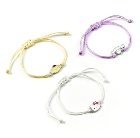 Sanrio Bracelet 3-Pack Hello Kitty, Cinnamonroll and Pompompurin [2]
