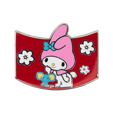 Sanrio by Loungefly Enamel Pins Sanrio & Friends Color Block Blind Box Assortment (12) [0]