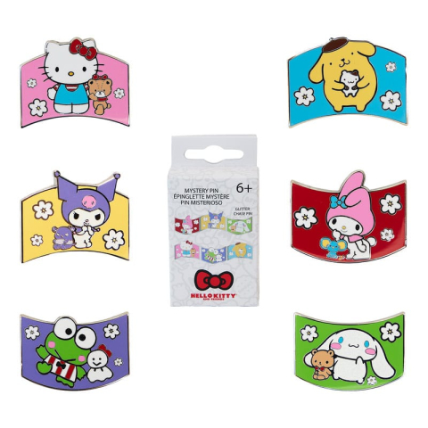 Sanrio by Loungefly Enamel Pins Sanrio & Friends Color Block Blind Box Assortment (12) [7]