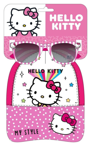 Sanrio Cap & Sunglasses Set Hello Kitty A 53 cm [1]