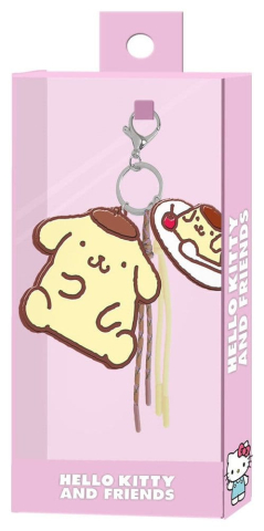 PRECOMENZI - Sanrio Charm Keyring Pompompurin Face