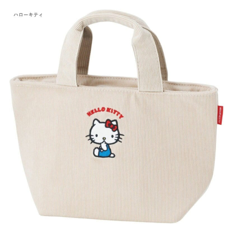 Sanrio Cooler Hand Bag Hello Kitty Corduroy [2]