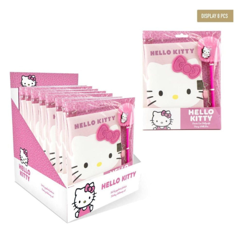 Casa si Cadouri - Sanrio Fantasy Stationery Set Hello Kitty Pink Display (8)