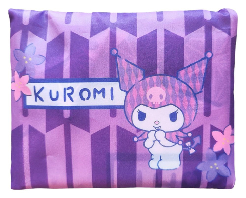 Sanrio Geanta Tote Pliabila Kuromi Japanese 33 x 37 cm [1]