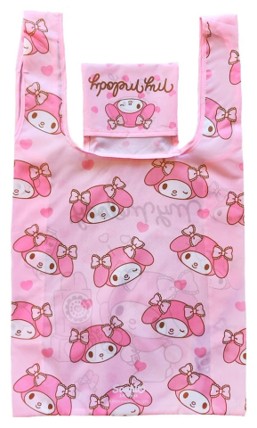 Sanrio Geanta Tote Pliabila My Melody Kawaii 33 x 37 cm [2]