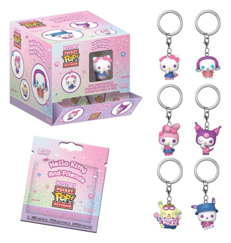 Fashion & Accessories - Sanrio POP! Vinyl Keychains 4 cm Hello Kitty & Friends Display (12)