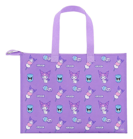 PRECOMENZI - Sanrio PVC Shopping Bag Kuromi Japanese 49 x 36 x 10 cm