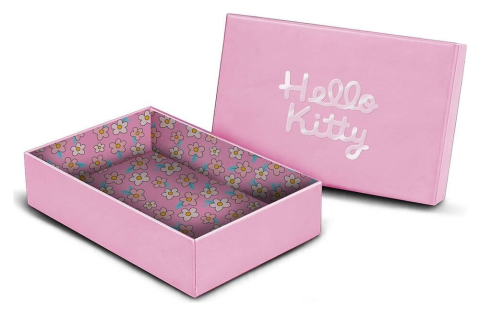 Fashion & Accessories - Sanrio Slim Wallet Hello Kitty Face
