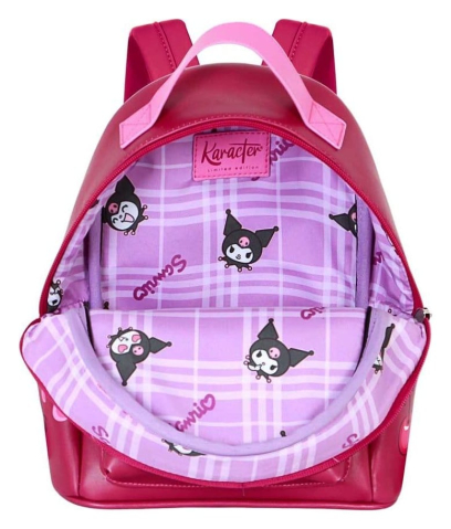 Fashion & Accessories - Sanrio Small Heady Backpack Kuromi Cherry