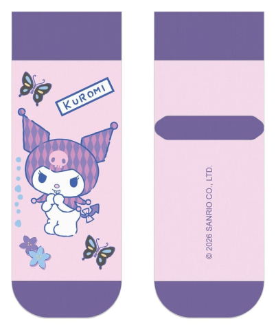 Sanrio Socks Kuromi Japanese Short 36-40 [2]