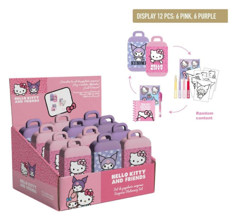 Casa si Cadouri - Sanrio Stationery Set Hello Kitty Blind Box Display (12)