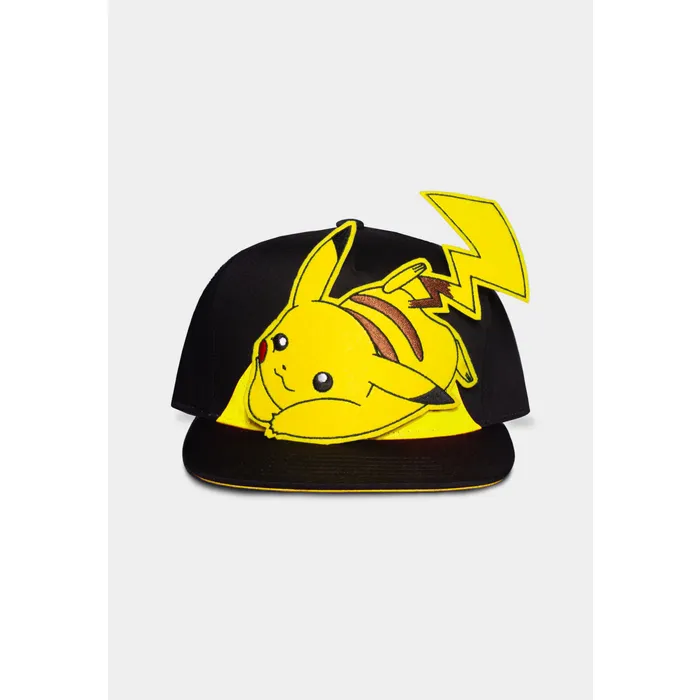 Pokemon - Sapca Pokemon Pikachu 3D – 100% bumbac, editie oficiala Difuzed