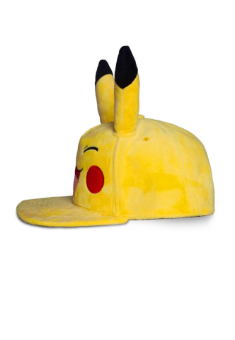 Pop Culture - Sapca Pokemon Pikachu Snapback Happy Pikachu