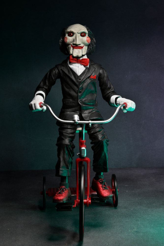 Saw - Billy the Puppet cu Tricicleta, Figurina cu Sunet 30 cm [3]